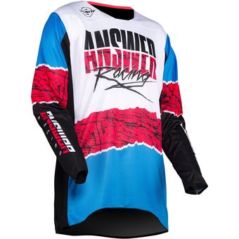 Maillot ciclismo transpirable de manga larga multicolor 