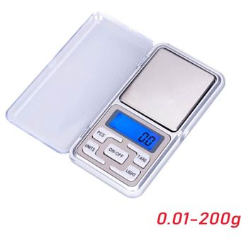 Comprar PDTO Portátil Mini Bolsillo Precisión Digital Gram Joyería Báscula  Cocina Comida 200g/0.01