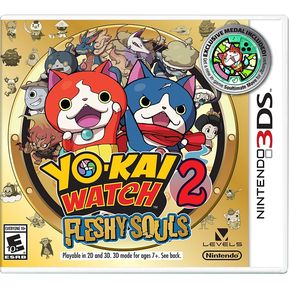 Yo Kai Watch 2: Fleshy Souls Nintendo 3D...