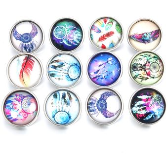 10 Piezaslote De Botones Intercambiables Joyas Patrón De De 10 Piezaslote De Botones Intercambiables Joyas Patrón De De