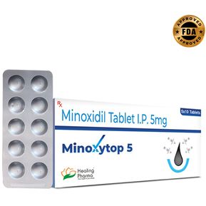 Minoxidil Pastillas 5mg 50 Tabletas Minoxytop