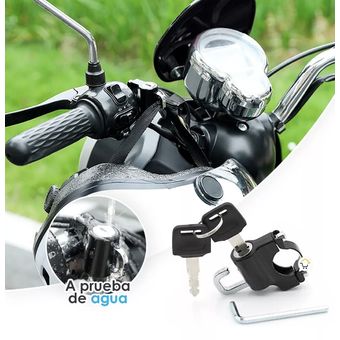 Candado Casco Antirrobo Seguridad Motocicleta