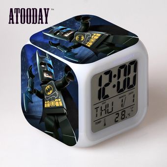 Reloj despertador Batman 3 luz Led 7 colores cambio caballo escritor |  Linio Colombia - OM687EL0TKQC1LCO