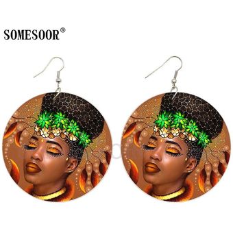 Somesoor Both Sides Printed Afro Queen African Fabric Style 