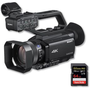 Sony PXW-Z90V 4K HDR XDCAM Vídeocámara Incluye Memoria de 64Gb - Negra