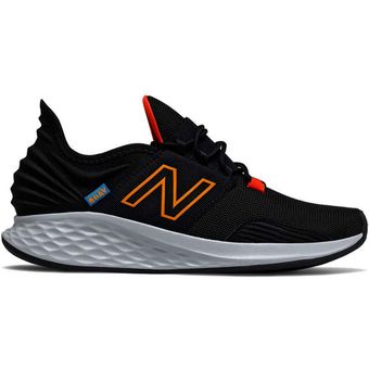 Tenis New Balance Fresh Foam Roav Negro Naranja Linio Colombia