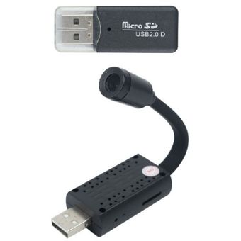 GENERICO Micrófono Espía Inalámbrico USB 8gb