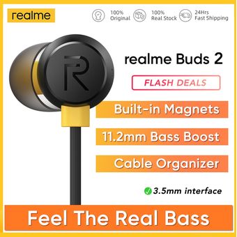 Realme Buds 2 Auriculares Earbus 11.2 Mm Unidad De Refuerzo 