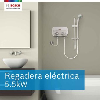 Calentador de agua Eléctrico Bosch Regadera instantánea 5.5 KW 1 regadera