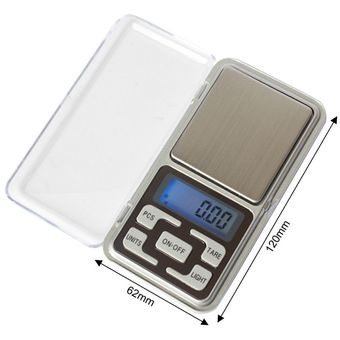 balanzas de joyería electrónicas Báscula de cocina LCD #500g-0.01g peso Digital de 500g123kg balanza de peso para hornear té 