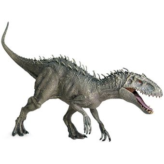 Plástico Jurásico Indominus Rex figuras de acción boca abierta dinosaurio HON 