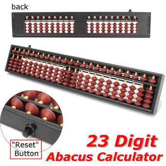 Varillas de 5 Dígitos Ábaco Soroban chino Calculadora de conteo estándar herramienta para adultos 