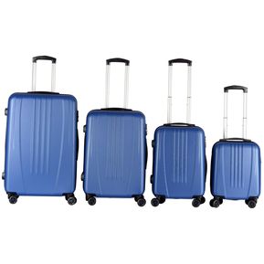 Set Kit de 4 maletas de viaje Travel Elite ABS Sky