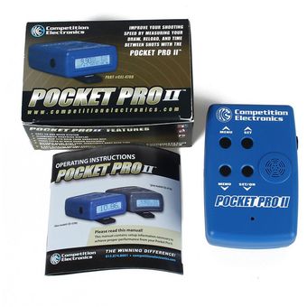 Competencia Electrónica de bolsillo Timer Shot Pro II con sensor zumbador Zumbador 