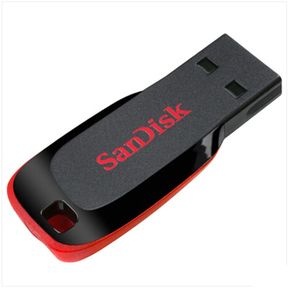 SanDisk Cruzer Blade USB 2.0 Disk Flash 32GB Pen Drive Memory SDCZ50-Negro GS