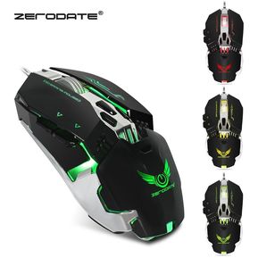X800 Wired Gaming Mouse With LED Light 3...