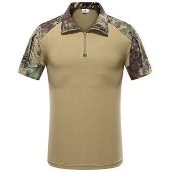 pantalón de camuflaje Multicam de caza y combate XYX #Camouflage camisa táctica de camuflaje de manga corta Camiseta del ejército militar para hombre 
