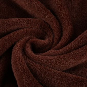 Calentar la franela de color sólido Manta sofá cama Ropa de coches 45x65cm textiles 