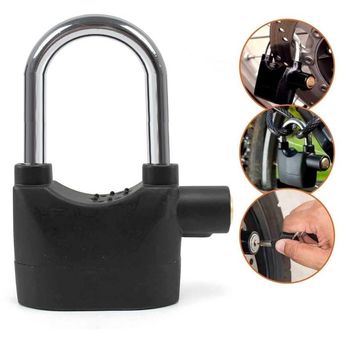 Lock & Candado 99cm Seguridad Candado De Seguridad Candado Puerta Moto Scooter 