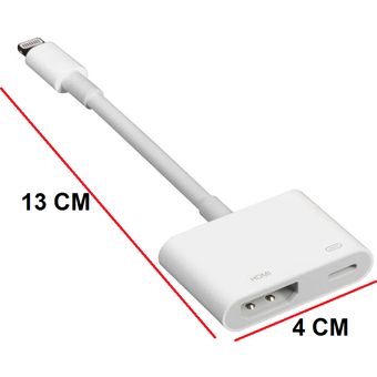 Adaptador Lightning a HDMI