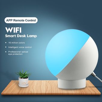 RGB LED Desk Lamps 7W Smart Voice LED Control WiFi App Remote Dimmabl 