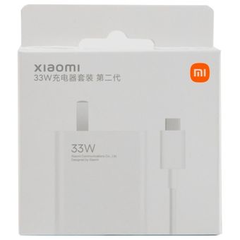 Xiaomi-cargador Original de 33W, adaptador de carga rápida de la