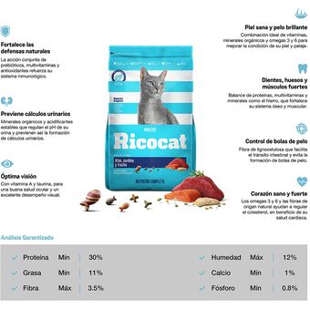 Ricocat Atun Sardina Y Trucha Adultos 15 Kg Linio Peru Ri506pe11qbtwlpe