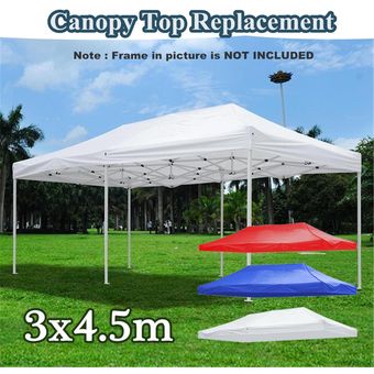 【To Global】 10x15ft Up Canopy Top Reemplazo Carpa Patio Gazebo Canopy 