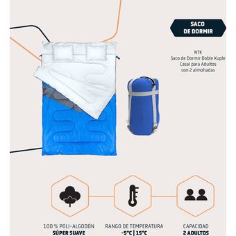 Sleeping Bag Personas NTK Kuple Almohadas | Linio Colombia -
