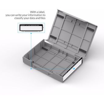 Orico-bolsa portátil de Hdd de 3,5 pulgadas caja de almacenamiento 
