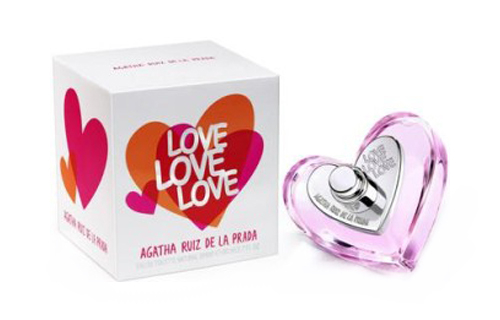 Perfume Dama Agatha Ruiz de la Prada LOVE LOVE LOVE EDT 80Ml