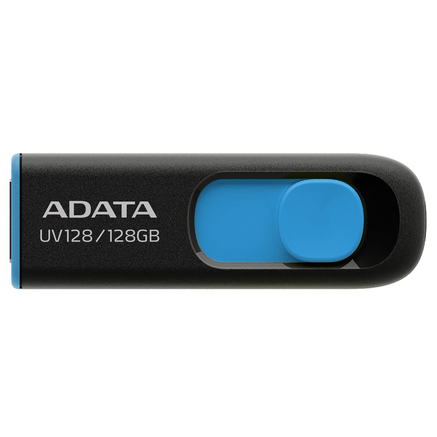Memoria USB 128GB 3.1 ADATA UV128 Retractil Flash Drive AUV128-128G-RBE
