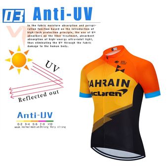 Anti-UV maill Maillot de ciclismo NW Pro Team de verano para hombre 