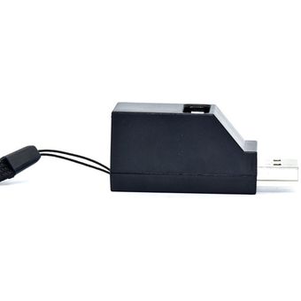 Adaptador del cubo del eje del divisor Mini USB 2.0  3.0 de alta velocidad de múltiples puertos USB 