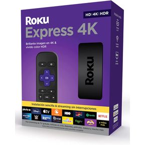 Reproductor de Streaming Roku Express 4K