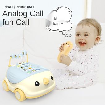 juego interactivo juguete para niños de 2 a 4 años juguete de teléfono móvil para bebés y niñas de 1 año Teléfono Móvil Montessori para niños 