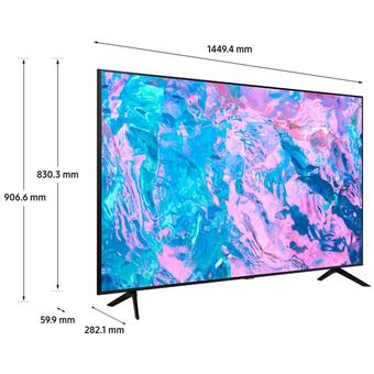 TV SAMSUNG 65 PULGADAS 165.1 CM 65CU7000 4K-UHD LED SMART Tv