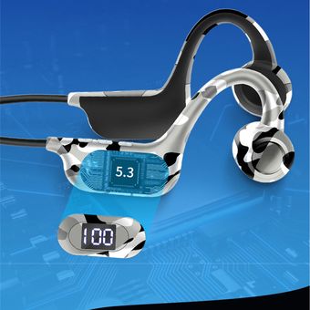 LED-002] Cascos / Auriculares Inalámbricos De Estéreo BT5.0 - Azul 