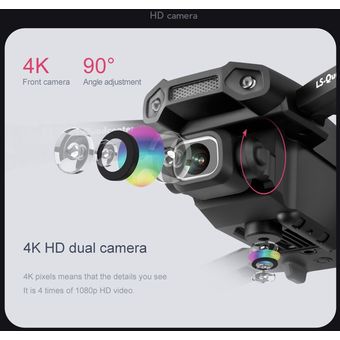 #4k dualcamera box 1b XT6 Drone de doble lente 4k profesional de alta definición de fotografía aérea de flujo óptico de altura fija RC aviones juguetes para niños 