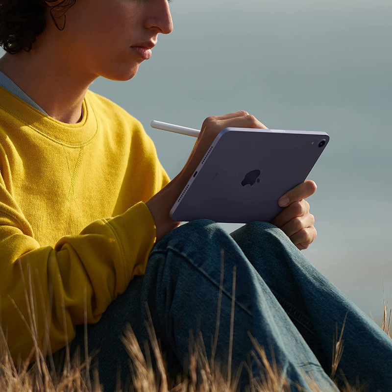 Apple 2021 iPad Mini (6th gen) (Wi-Fi + Cellular, 256 GB) - Blanco Estelar