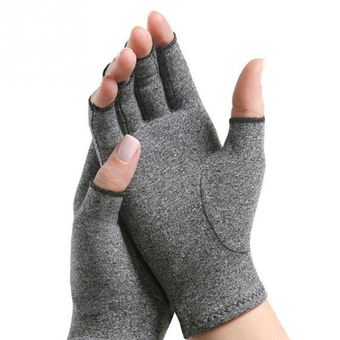 1 par de guantes de compresión para artritis y bicicleta soporte de muñeca de algodón para alivio 