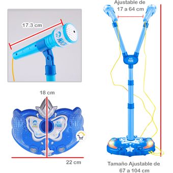 Microfono discount doble juguete
