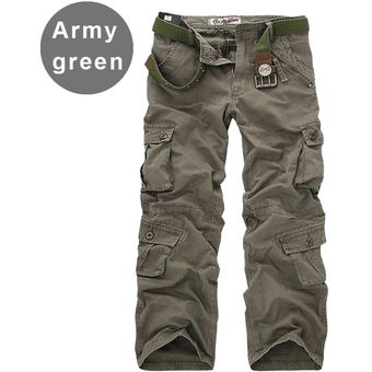 Pantalones tácticos para hombre estilo militar pantalones de camuf 
