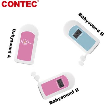 CONTEC-Doppler cardíaco Fetal portátil de bolsillo sonda Babysound 