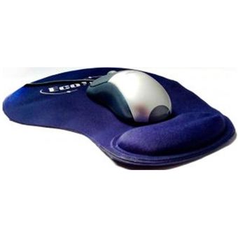 Pad Mouse Unitec Negro En Silica Diseño Ergonomico