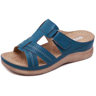 Sandalias de mujer zapatillas cómodas retro 
