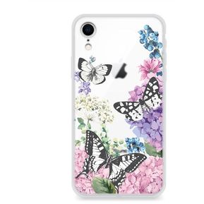 Funda para iPhone XR - Paper Butterflies, Smooth Case