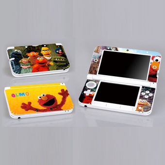 Elmo 361 piel de vinilo Etiqueta de protección para 3DS XL le pegati 