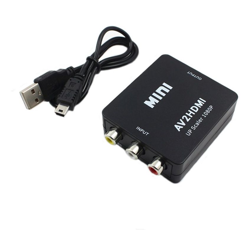 HDMI a VGA con cable de salida de audio HDMI con Audio Converter Adapter-Black