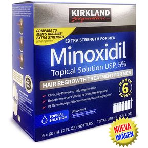 Minoxidil 5 % 6 MESES